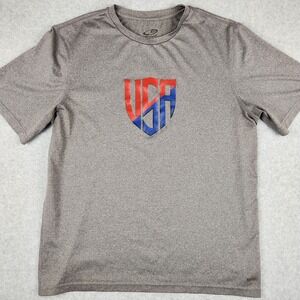 Champion T-Shirt Men's Medium M USA Shield Graphic Performance Athletic Tee